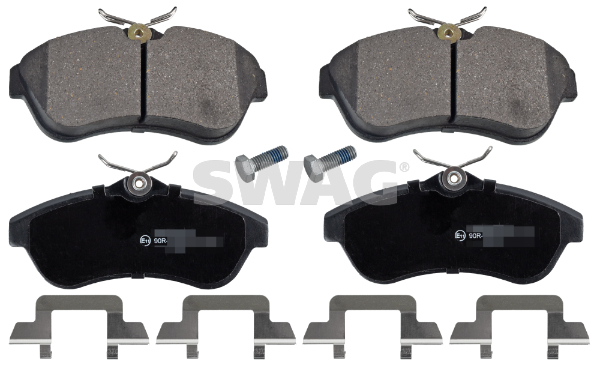 set placute frana,frana disc 64 91 6591 SWAG